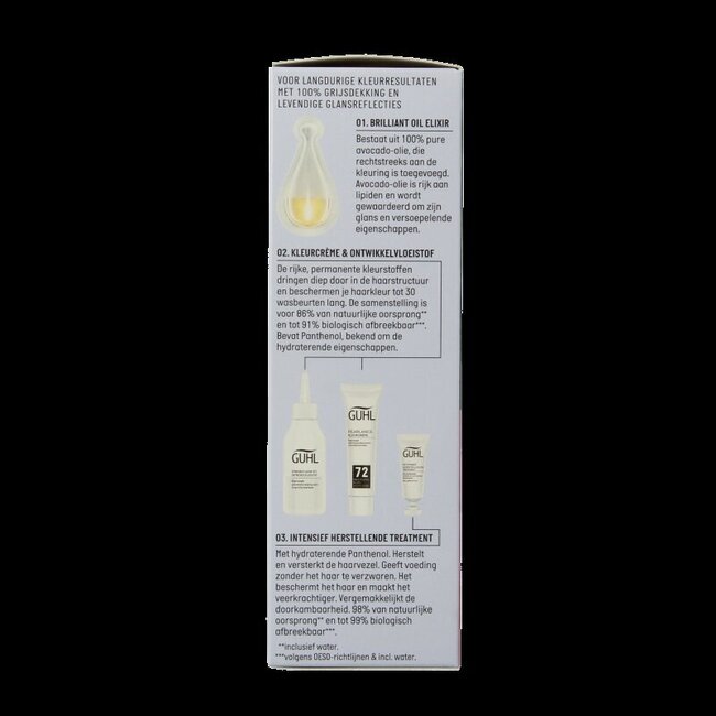 Guhl Pearlance intensieve cremekleur 72 middenblond 1 Set