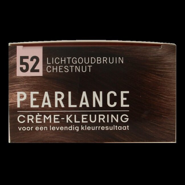 Guhl Pearlance coloration crème intensive 52 châtain clair doré 1 set