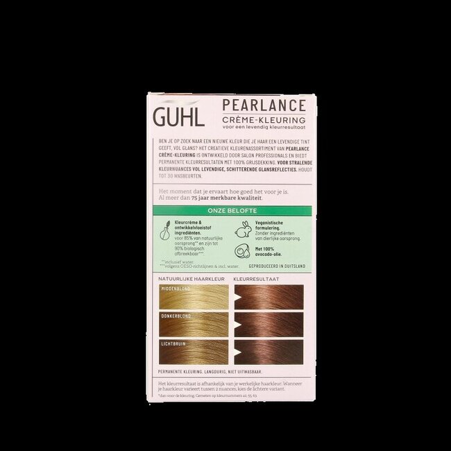 Guhl Pearlance crème colorante intensive 63 cuivre acajou 1 set