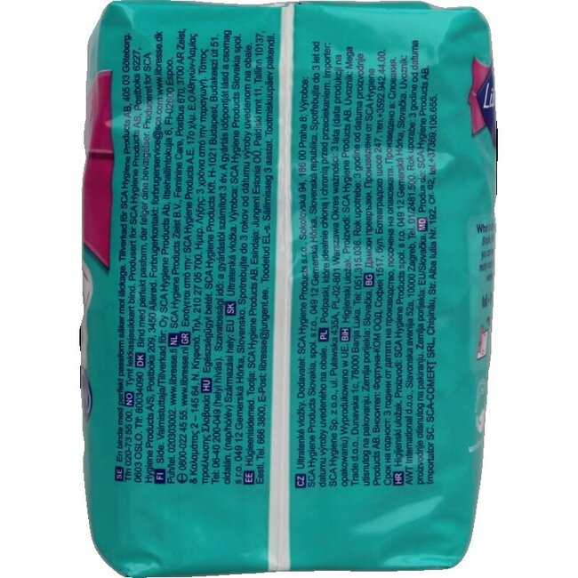 Libresse Ultra Long avec ailettes 12 pièces