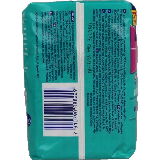 Libresse Ultra Long avec ailettes 12 pièces