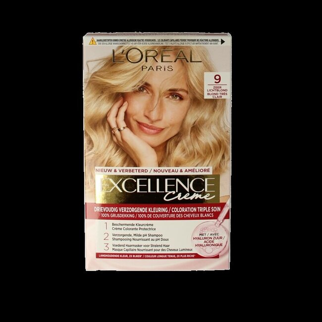 Excellence 9 zeer lichtblond 1 Set
