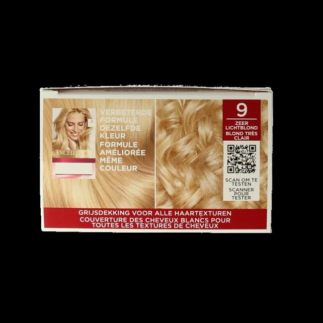 Excellence Excellence 9 zeer lichtblond 1 Set