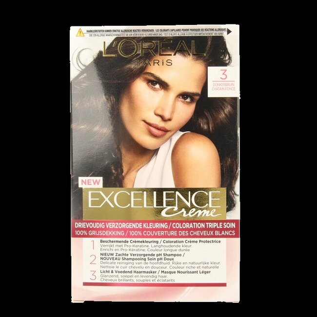 Excellence 3 donkerbruin 1 Set