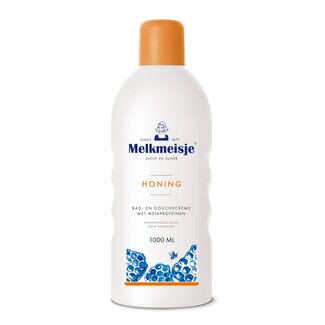 Melkmeisje Bad en douche honing 1 Liter