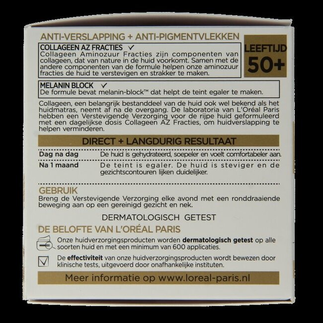 L'Oréal Paris Age Perfect Crème de Nuit pot 50 millilitres