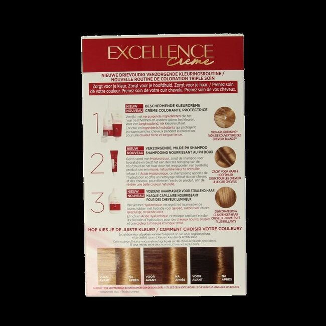 Excellence Excellence creme 7.3 goudblond 1 Set