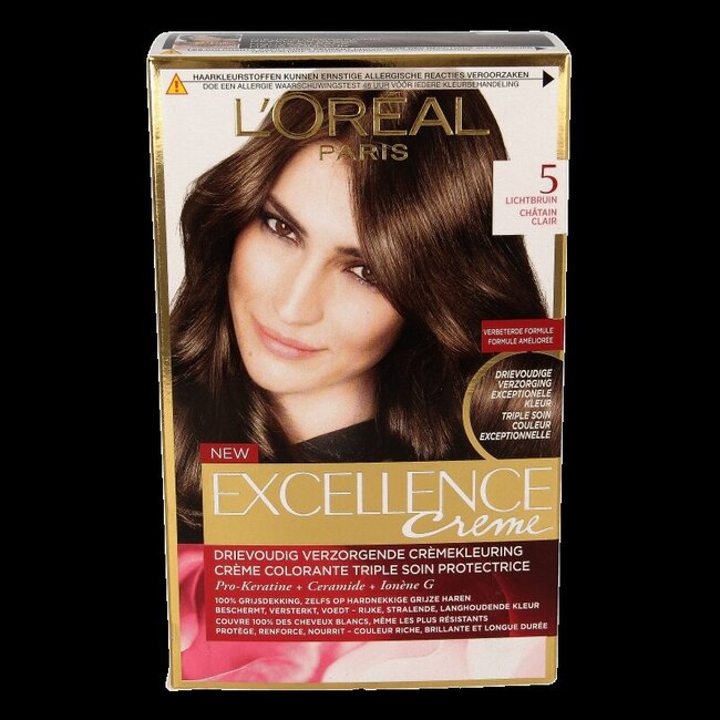 Excellence 5 lichtbruin 1 Set