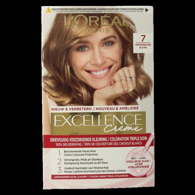 Excellence 7 middenblond 1 Set