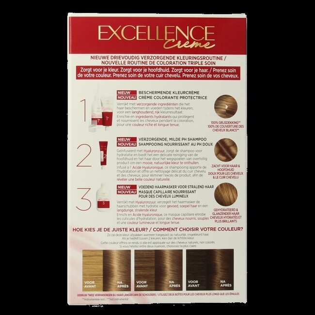 Excellence Excellence 7 Blond Moyen 1 Kit