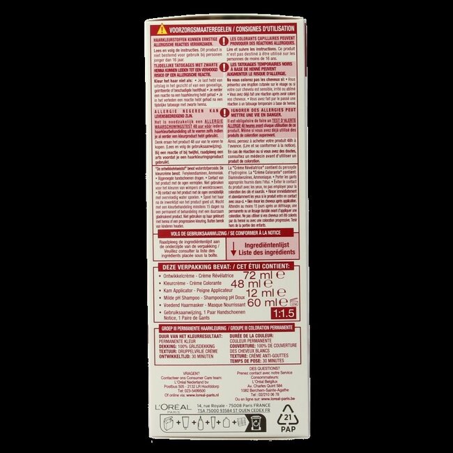 Excellence Excellence 7 Blond Moyen 1 Kit