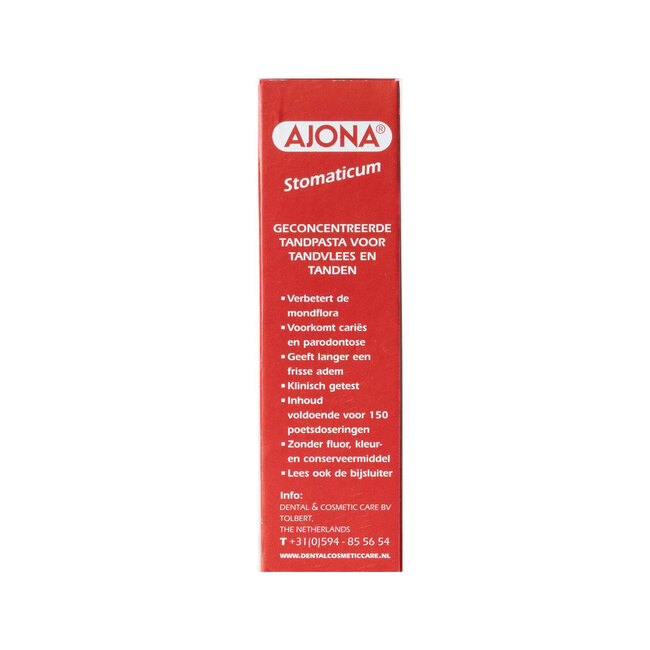 Stomaticum tandpasta ajona 25 Milliliter
