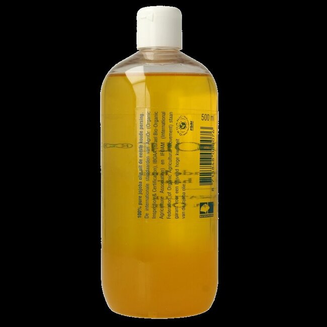 Naturapharma Jojoba olie met flip top dop 500 Milliliter