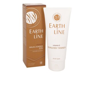 Earth Line Vitamine E bruin zonder zon 100 Milliliter