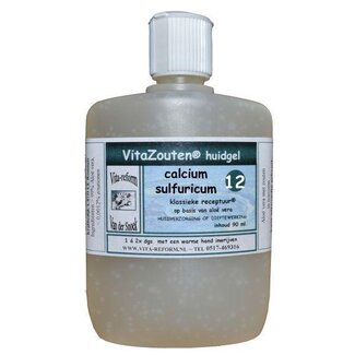 Vitazouten Calcium sulfuricum huidgel nr. 12 90 Milliliter