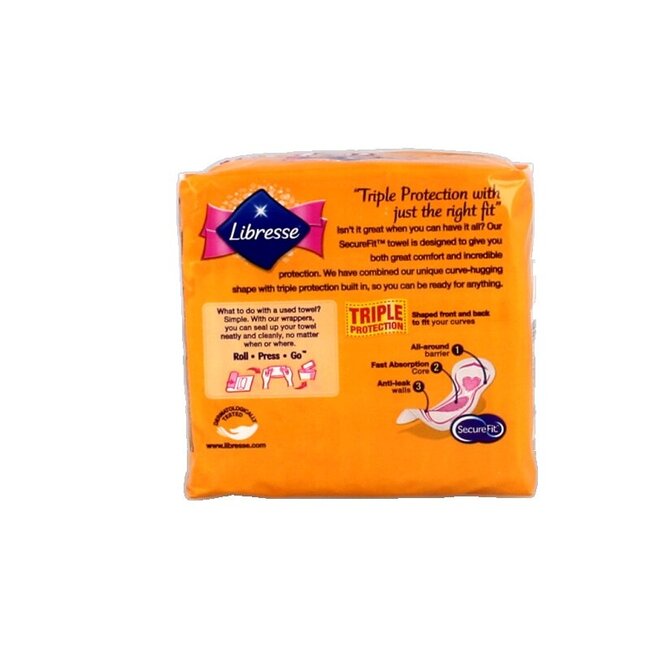 Libresse Ultra thin ultra triple protection 16 Stuks