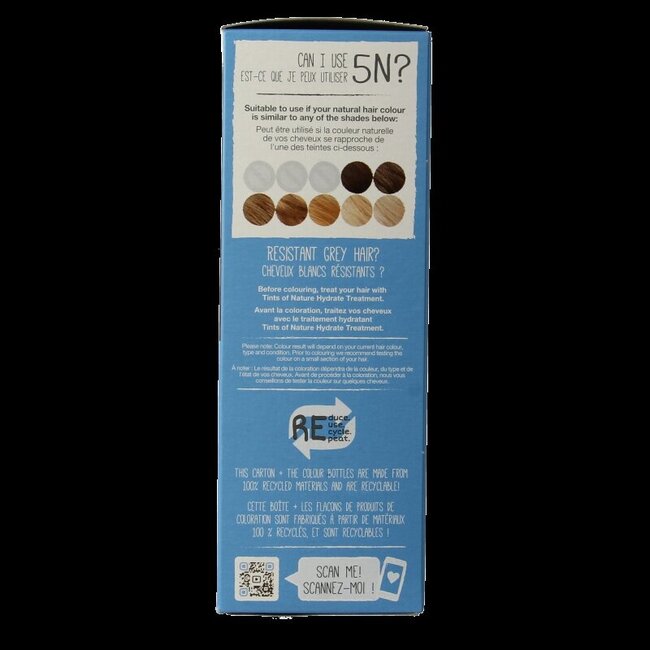 Tints Of Nature 5N lichtbruin 1 Set