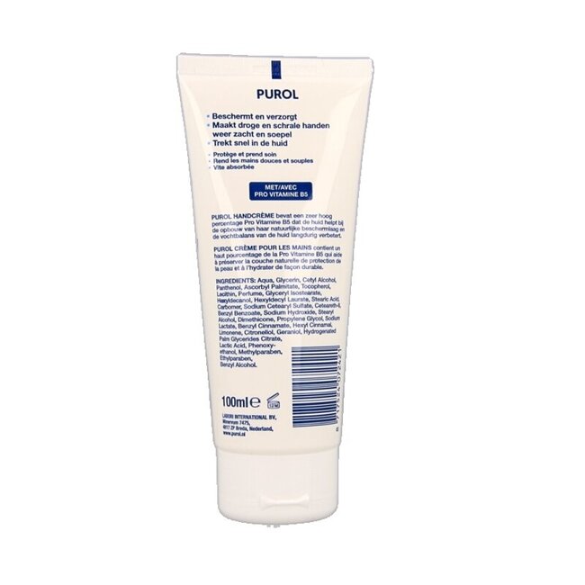 Purol Handcreme tube 100 Milliliter