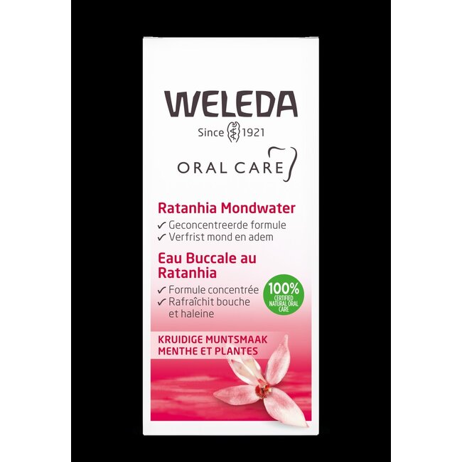 Oral care ratanhia mondwater 50 Milliliter