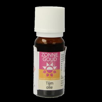 Zonnegoud Tijm etherische olie 10 Milliliter