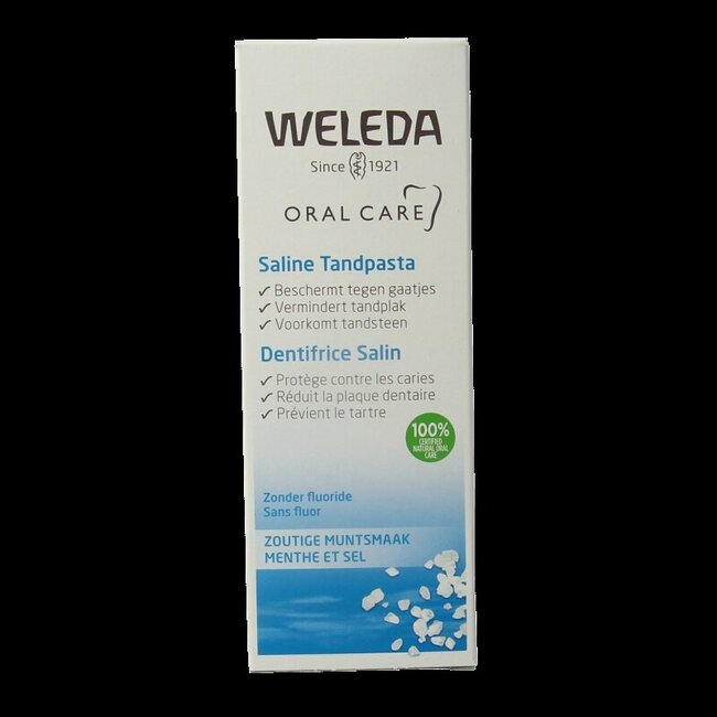Oral care saline tandpasta 75 Milliliter