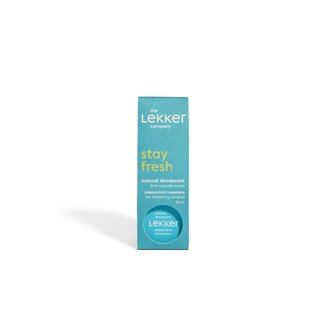 Lekker Company Deodorant pepermunt & rozemarijn 30 Gram