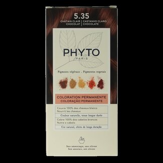 Phyto Paris Phytocolor collection 5.35 chatain clair chocolat 1 Stuks