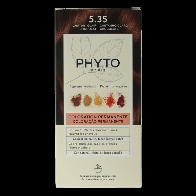 Phytocolor collection 5.35 chatain clair chocolat 1 Stuks