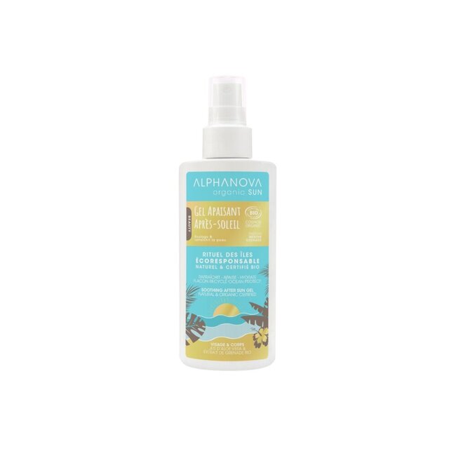 Sun bio soothing after-sun gel organic 125 Milliliter