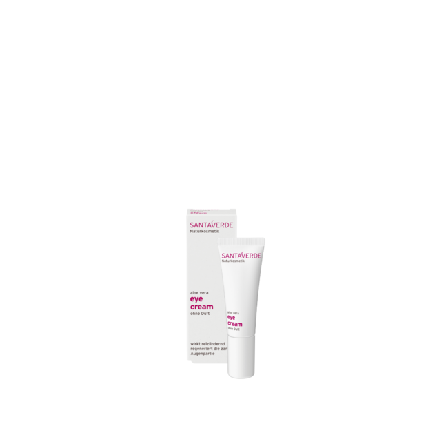 Aloe vera eye cream parfumvrij 10 Milliliter