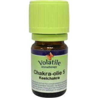 Volatile Chakra olie 5 keel puur 5 Milliliter