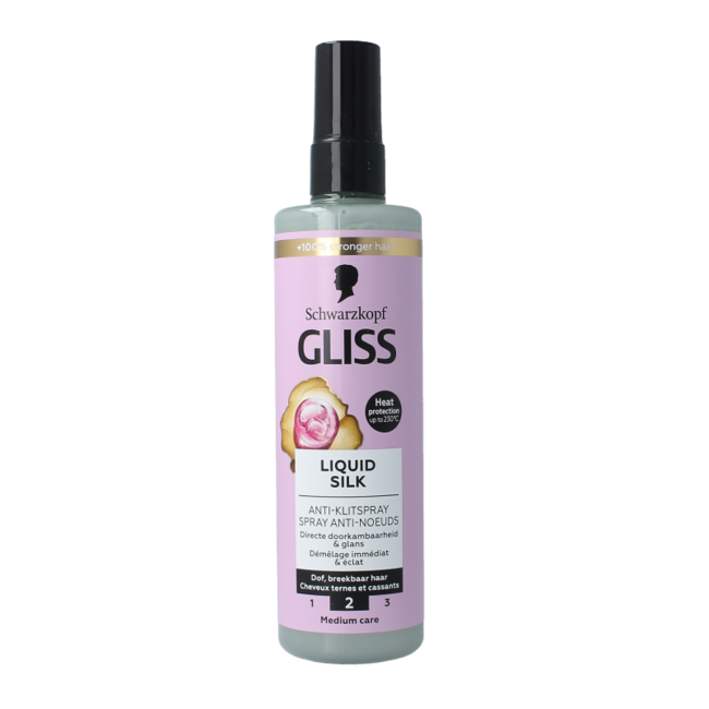 Anti-klit spray liquid silk gloss 200 Milliliter