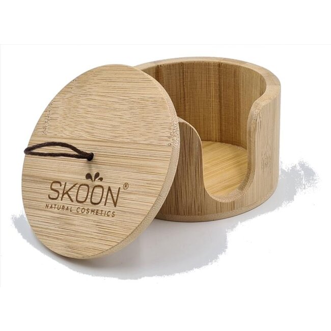Face pad holder bamboo 1 Stuks