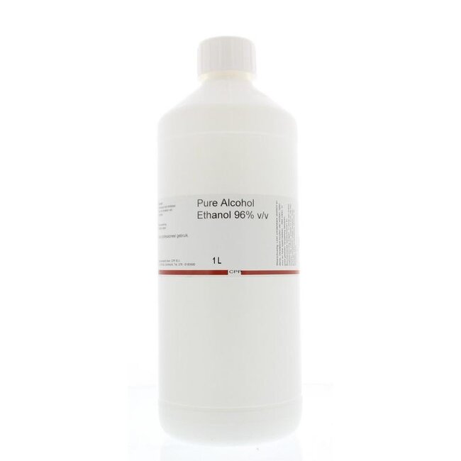 Pure alcohol ethanol 96% v/v 1 Liter