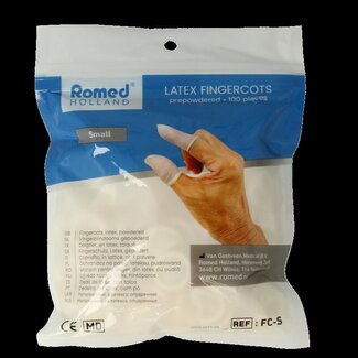 Romed Vingercondooms latex S 100 Stuks