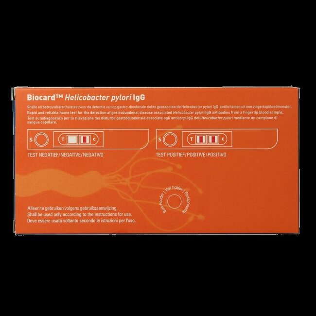 Biocard Helicobacter pylori test 1 Stuks
