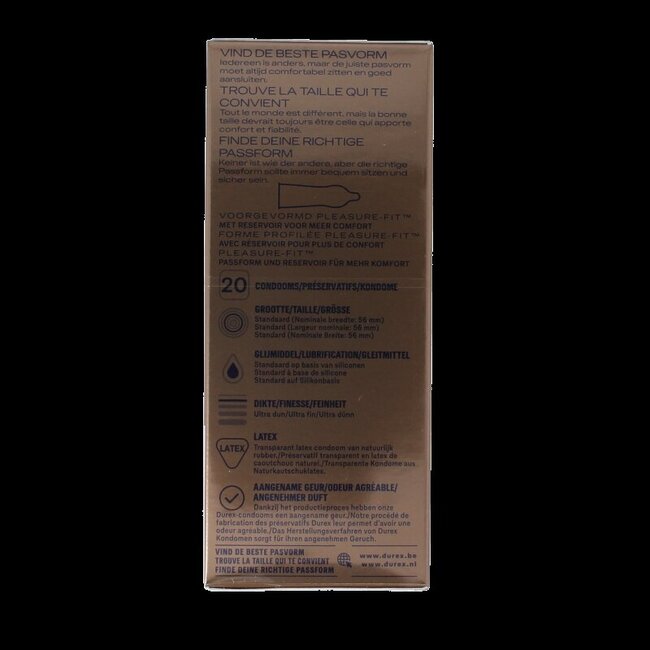 Durex Nude condooms 20 Stuks
