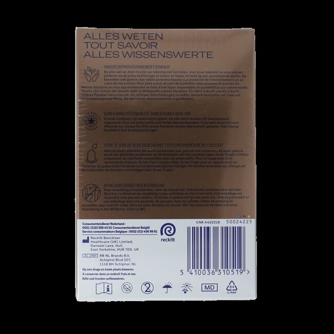 Durex Nude condooms 20 Stuks