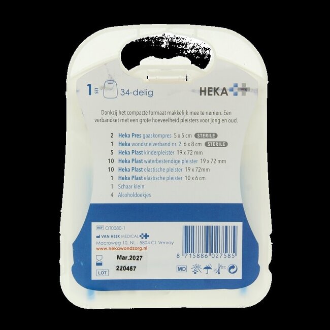 Kit de pansements Heka petit 1 Set
