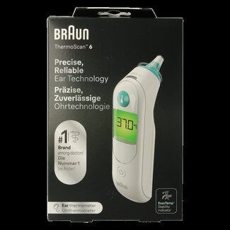 Braun Thermomètre auriculaire Braun 1R 1 pièce