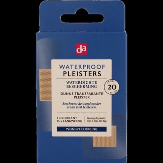 DA Pleisters waterproof 20 Stuks