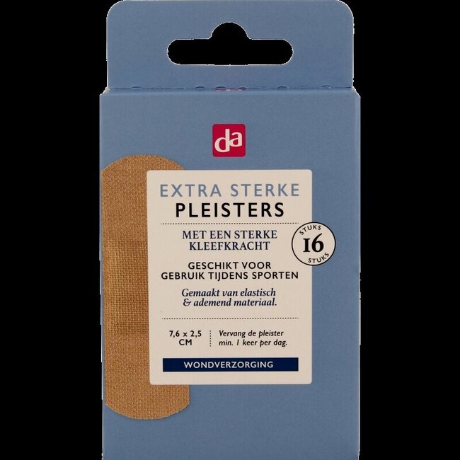 Pleisters extra sterk 16 Stuks