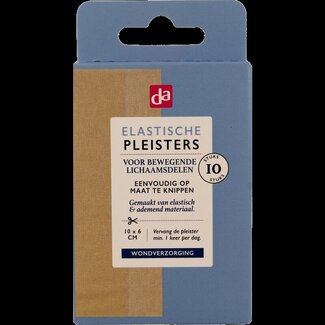 DA Elastische pleisters katoen 10 Stuks