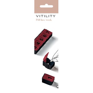 Vitility Medicijndoos 1 Stuks