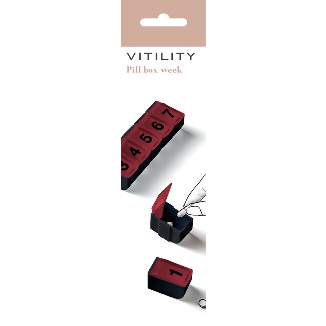 Vitility Medicijndoos 1 Stuks