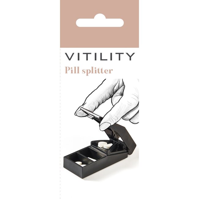 Vitility Tabletsplijter 1 Stuks