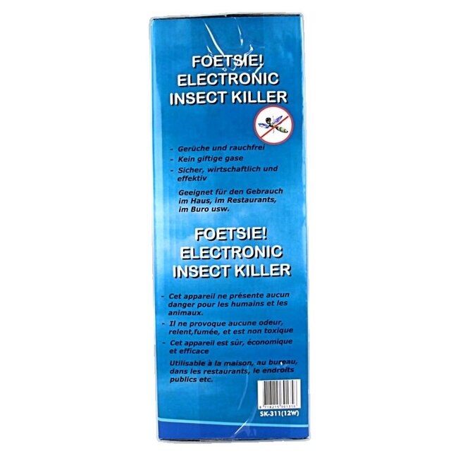 Lampe anti-insectes Foetsie 2200V 1 pièce