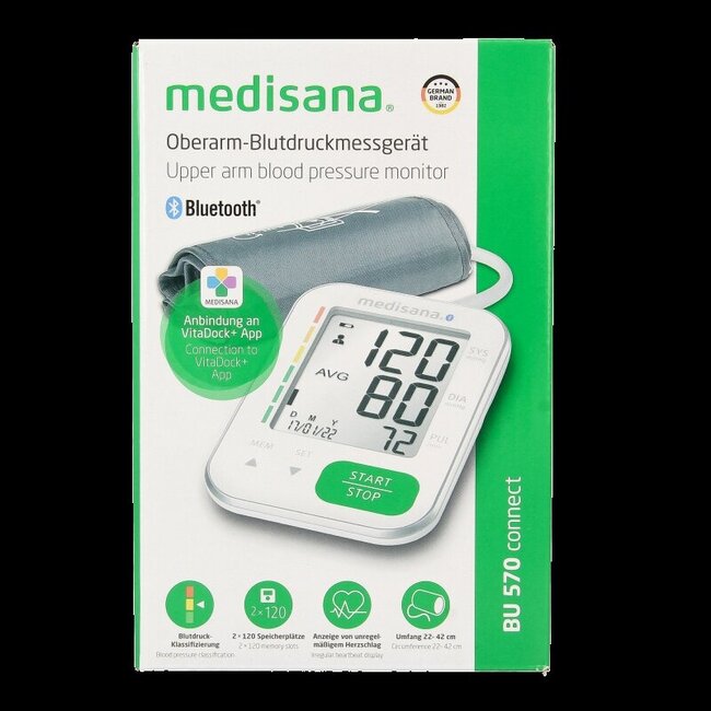 Bloeddrukmeter BU 570 connect bovenarm wit 1 Stuks
