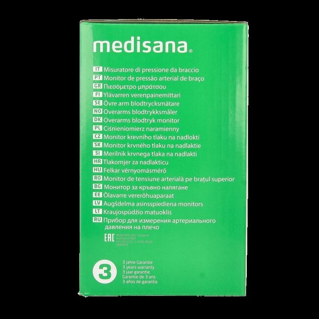 Tensiomètre bras Medisana BU 570 connect blanc 1 pièce