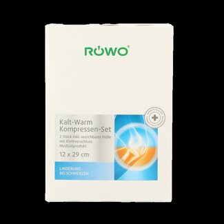 Rowo Rowo Compresse chaud/froid 12 x 29 cm 2 pièces